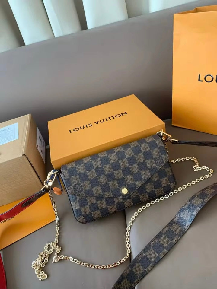 LV Pochette Crossbody - Checkered