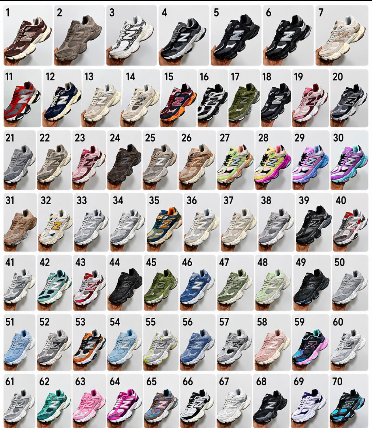 NB 9060 Sneakers (Style 1-70)