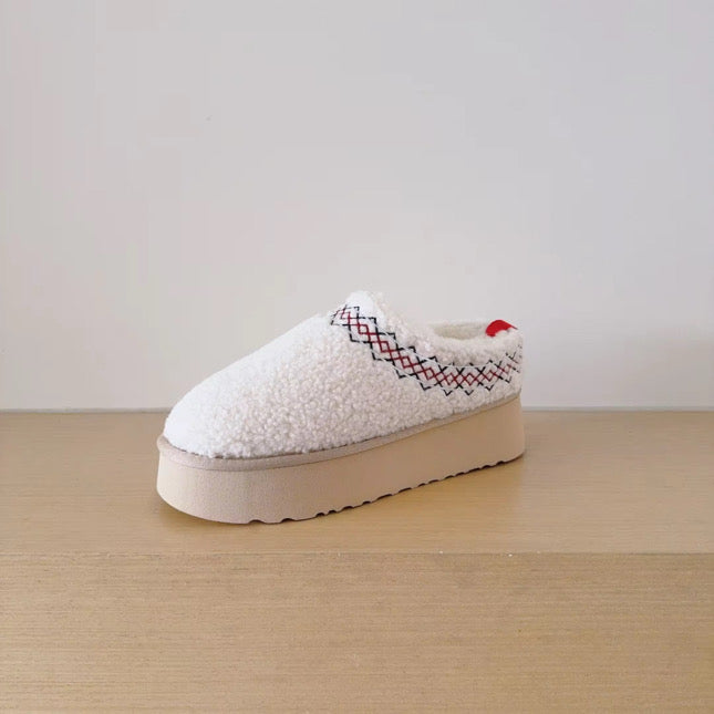 Kid Curly Slippers