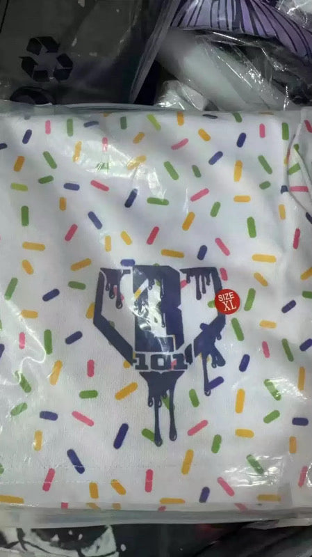 Ice Cream Drip Shorts - Adult
