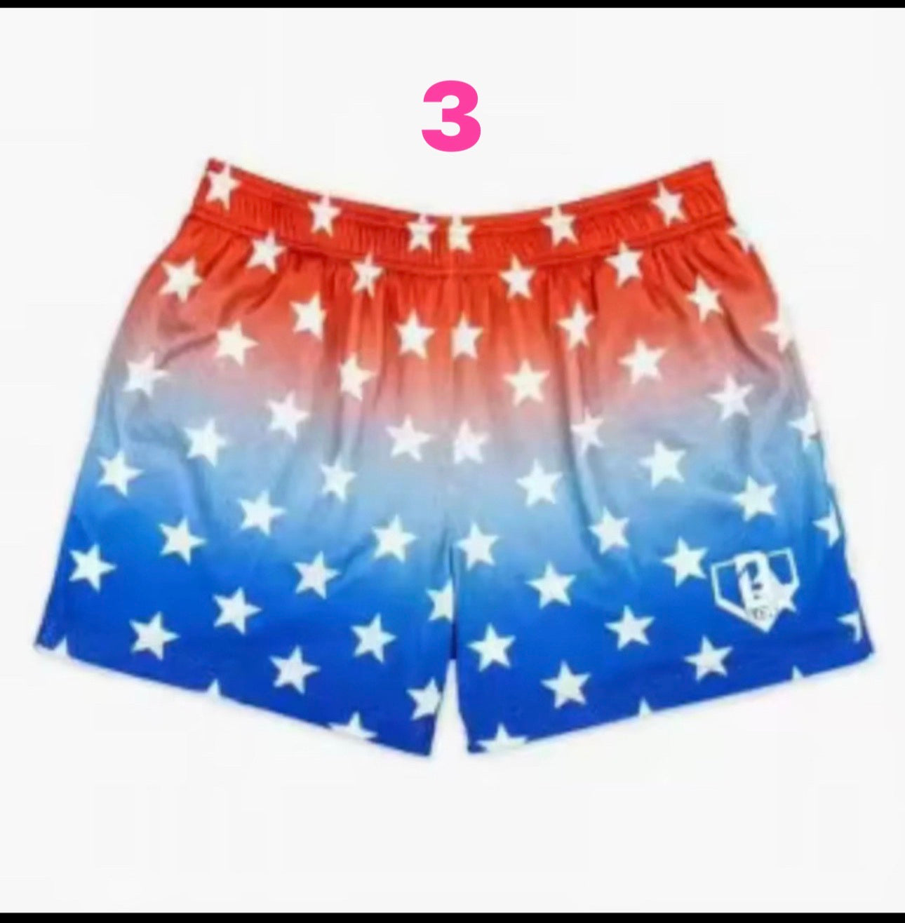 Ice Cream Drip Shorts - Adult