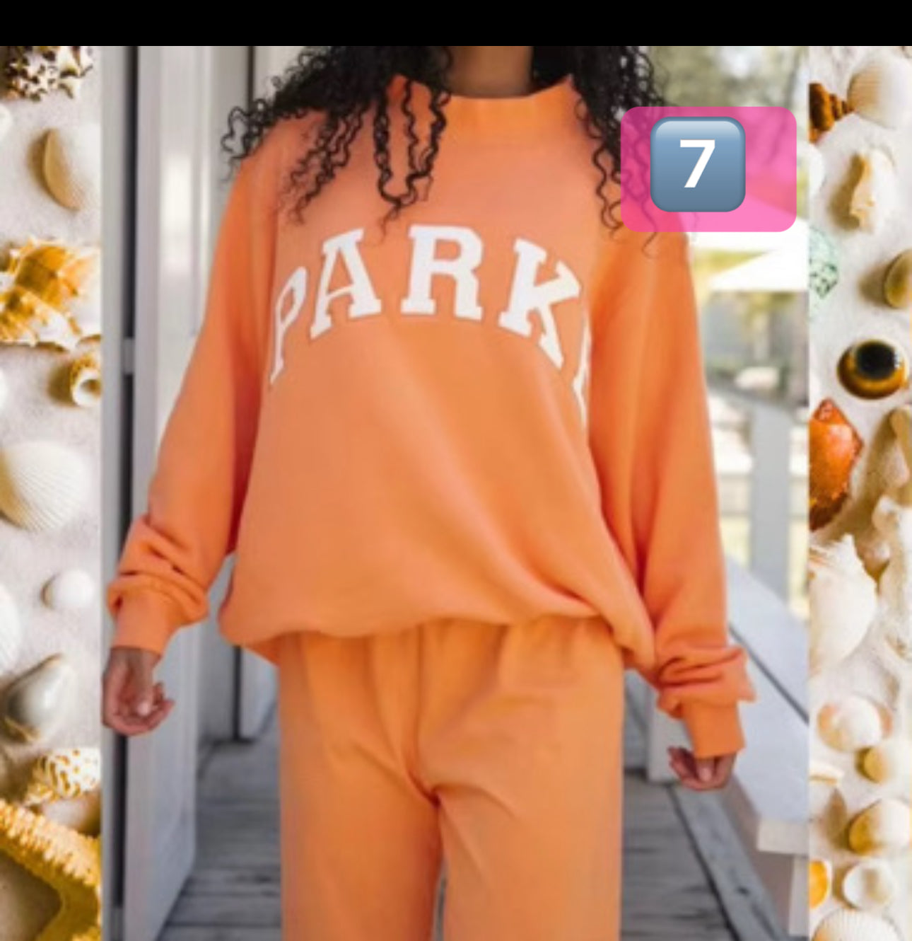 PARKE: Sweatshirt only, Pant Set or Short Set