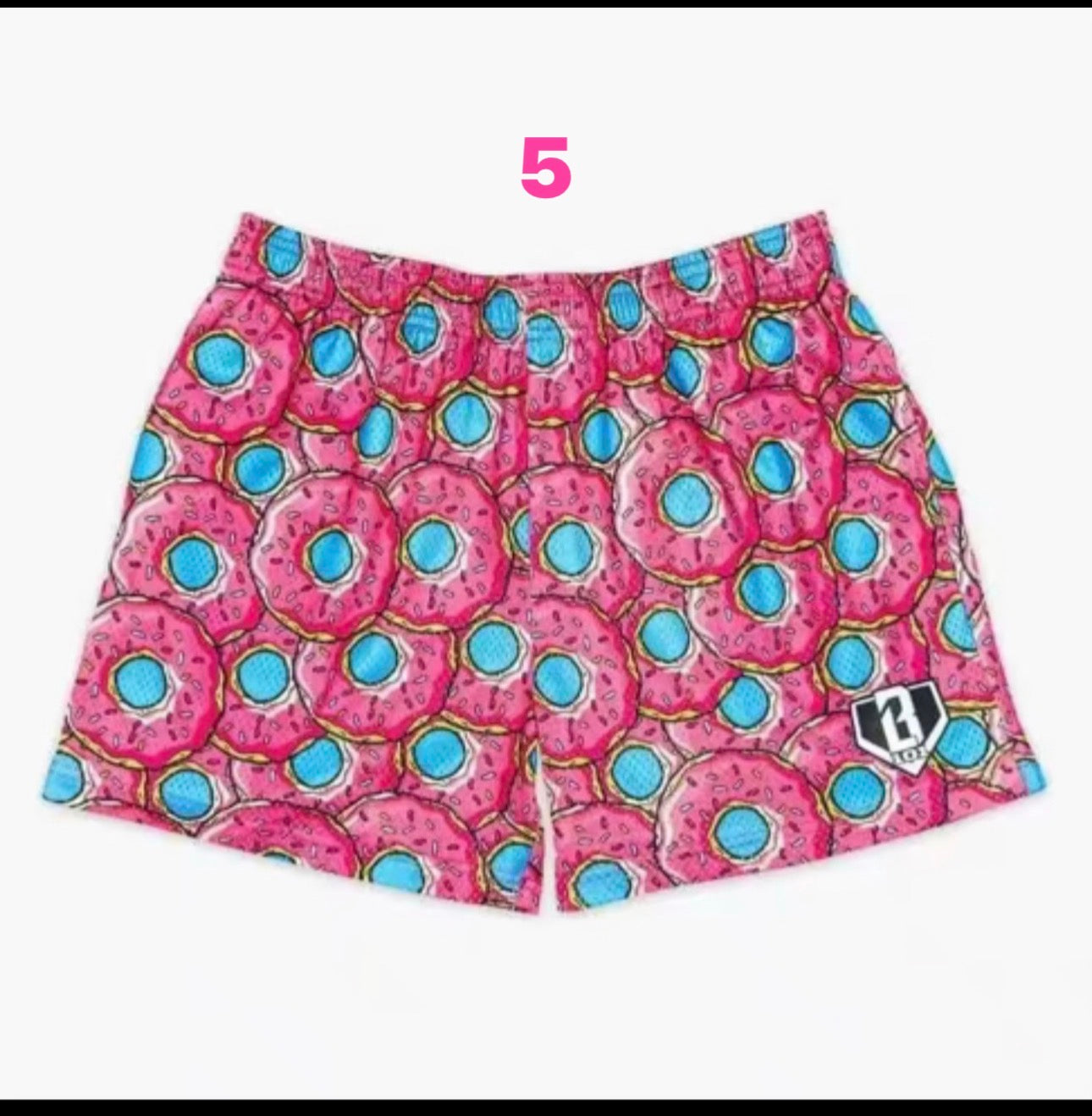 Ice Cream Drip Shorts - Adult