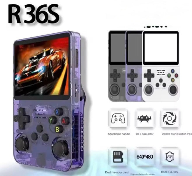 R36S Handheld Game