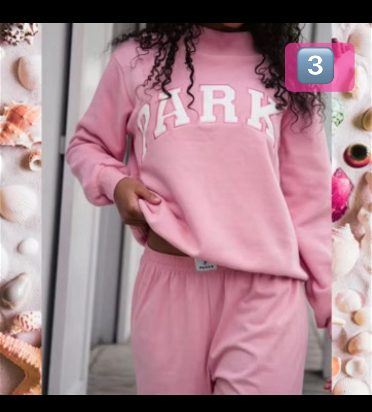 PARKE: Sweatshirt only, Pant Set or Short Set