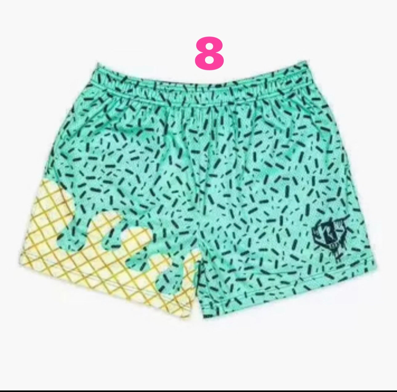 Ice Cream Drip Shorts - Adult