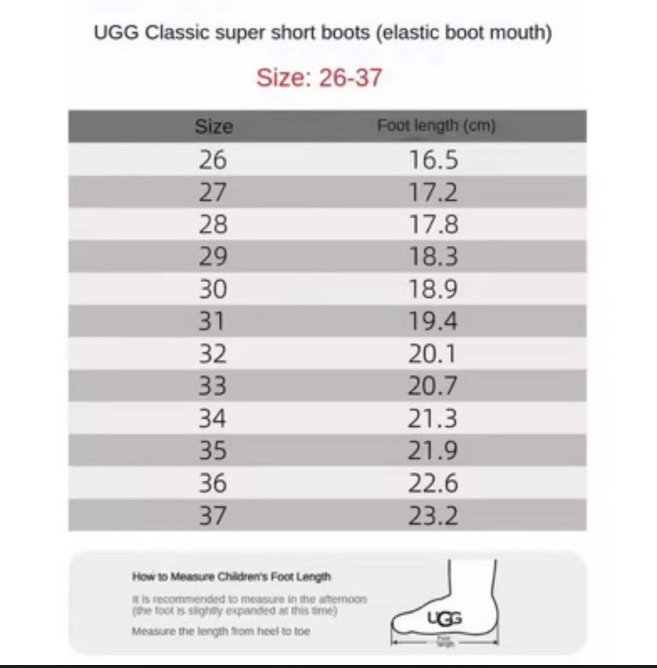 Kid Low Cut Boot Uggs