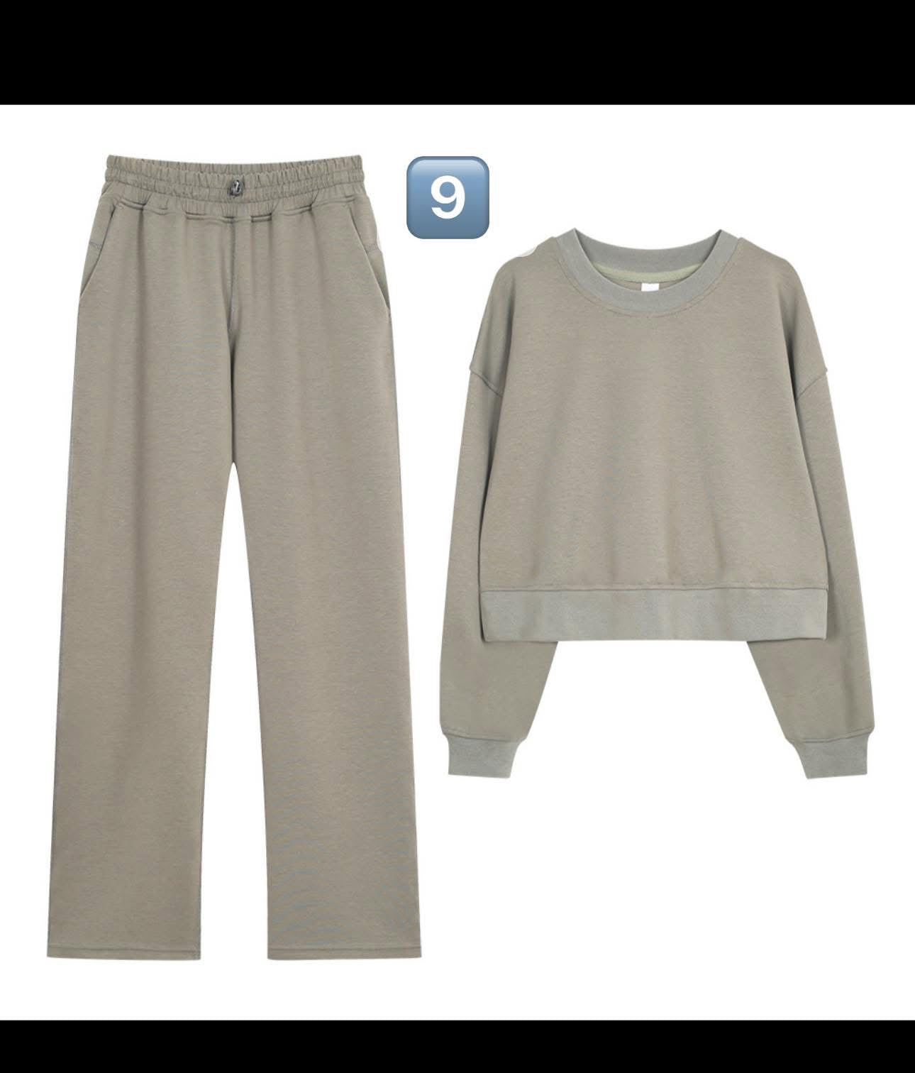 Lulu Crew Neck Set