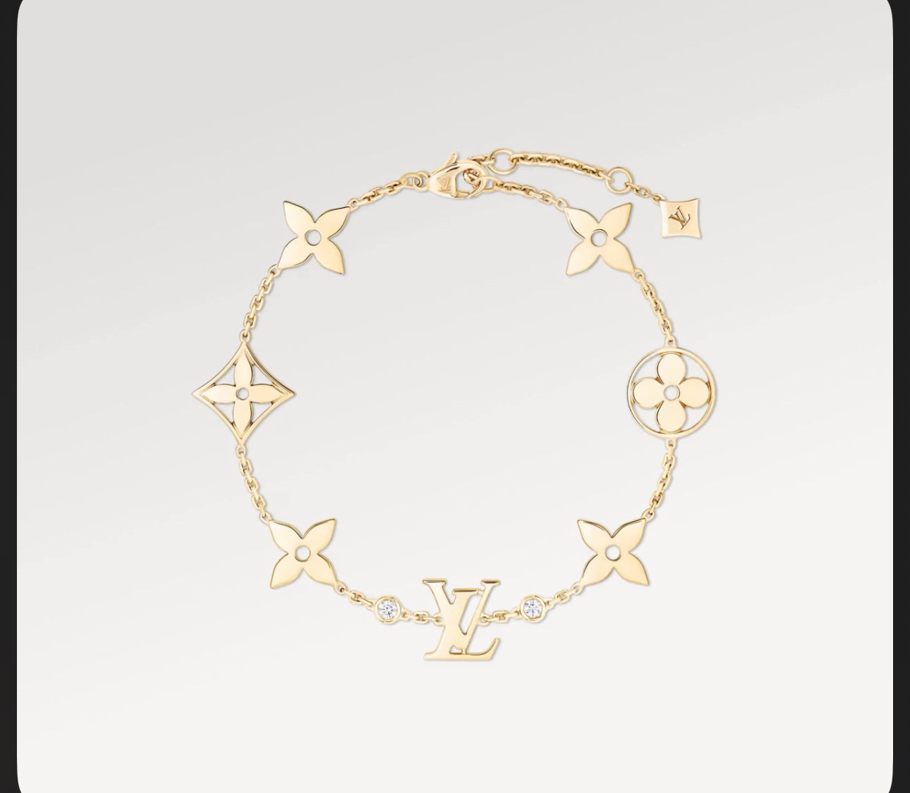 LV Necklace and Bracelet