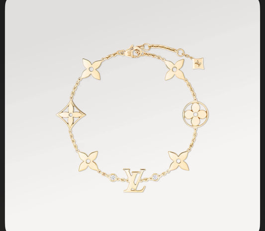 LV Necklace and Bracelet
