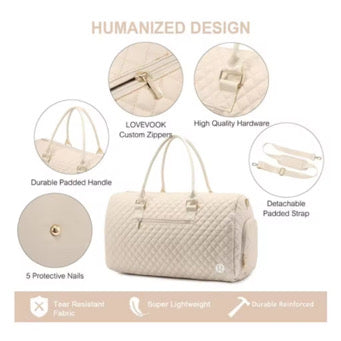 Lulu Travel Bag + Toiletry Bag
