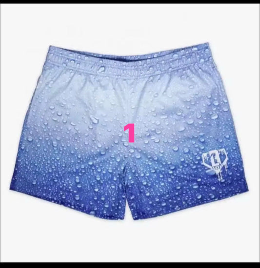 Ice Cream Drip Shorts - Adult