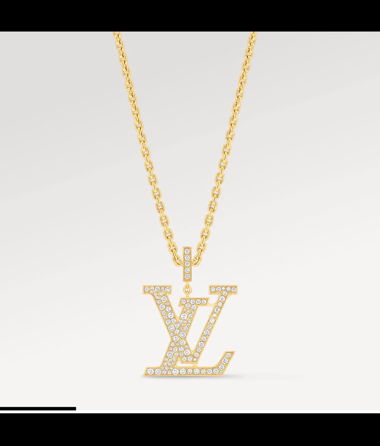 LV Necklace and Bracelet