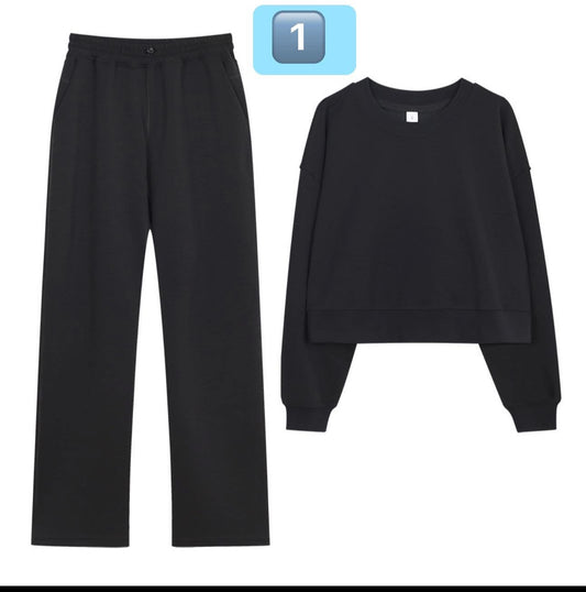 Lulu Crew Neck Set