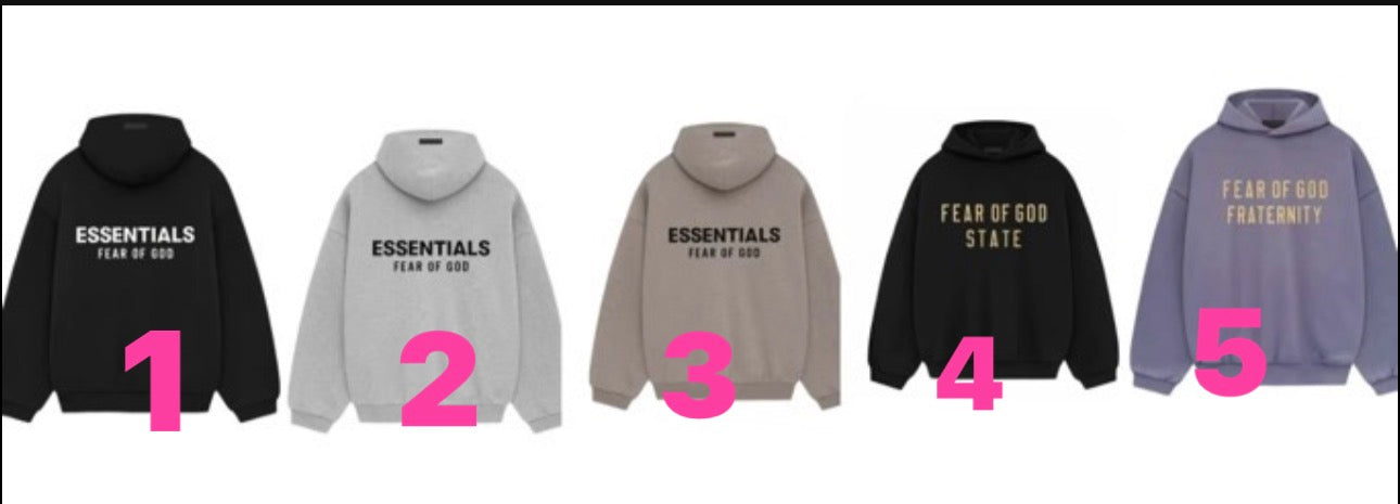 Essentials FOG - Hoodie Only