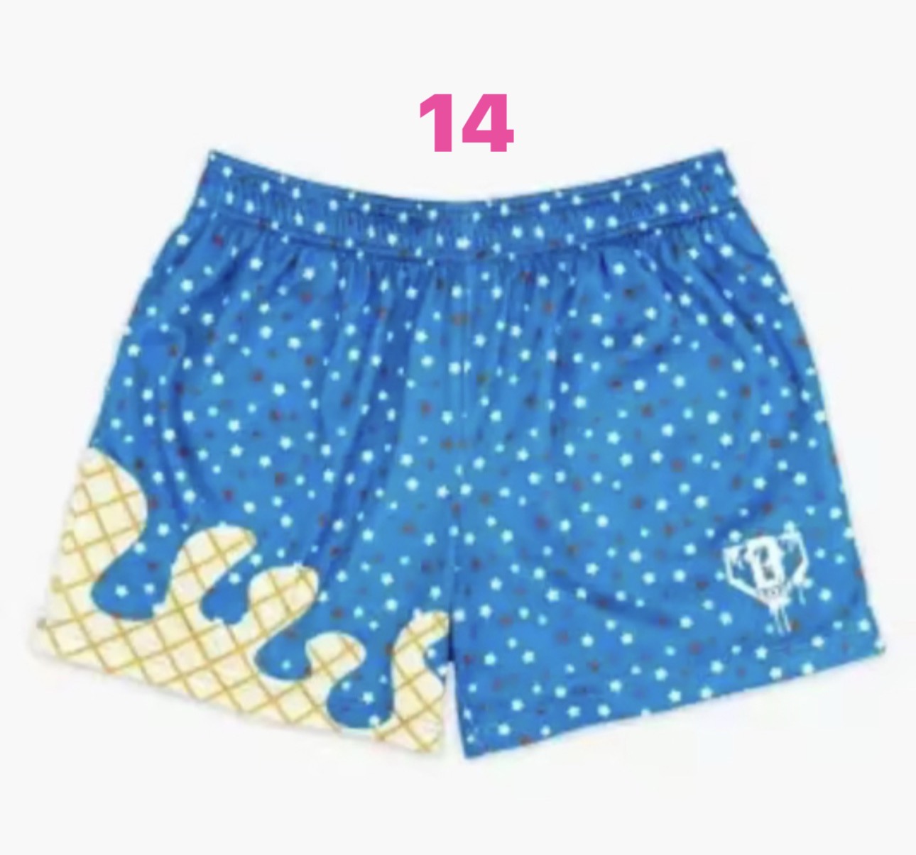 Ice Cream Drip Shorts - Adult