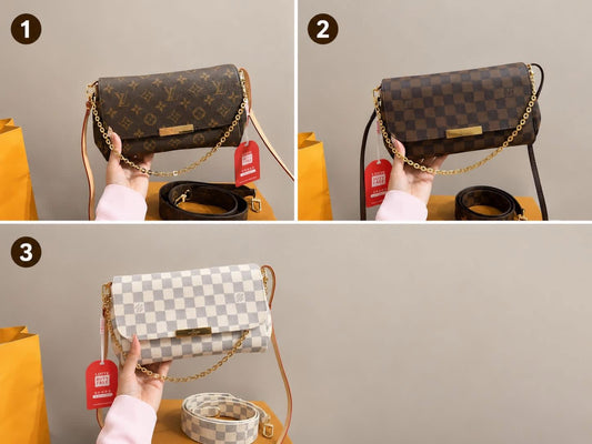LV Canvas Favorite MM bag